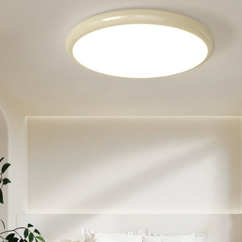 Ozawa Minimalista Círculo LED Lámpara de Techo Metal Acrílico Salón