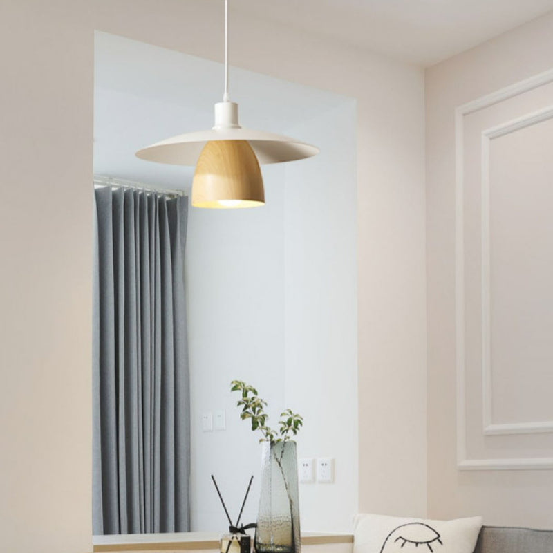 Morandi Moderna LED Lámpara Colgante Metal Dormitorio