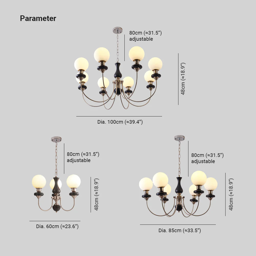 Silva Moderna Luja Decorativa LED Lámpara Colgante Metal Vidrio Salón