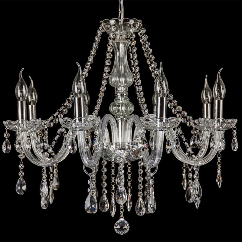 Silva Candelabro de Cristal Silva Transparente