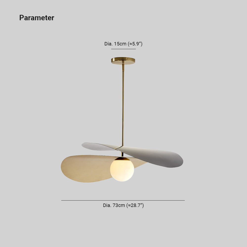 Carins Diseño Geométrica Metal Lámpara Colgante, Dorada