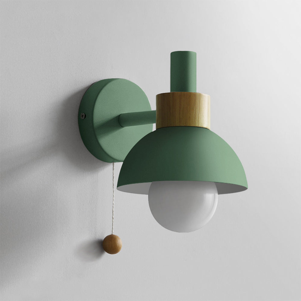 Morandi Moderno LED Aplique De Pared Interior Metal Vidrio Dormitorio