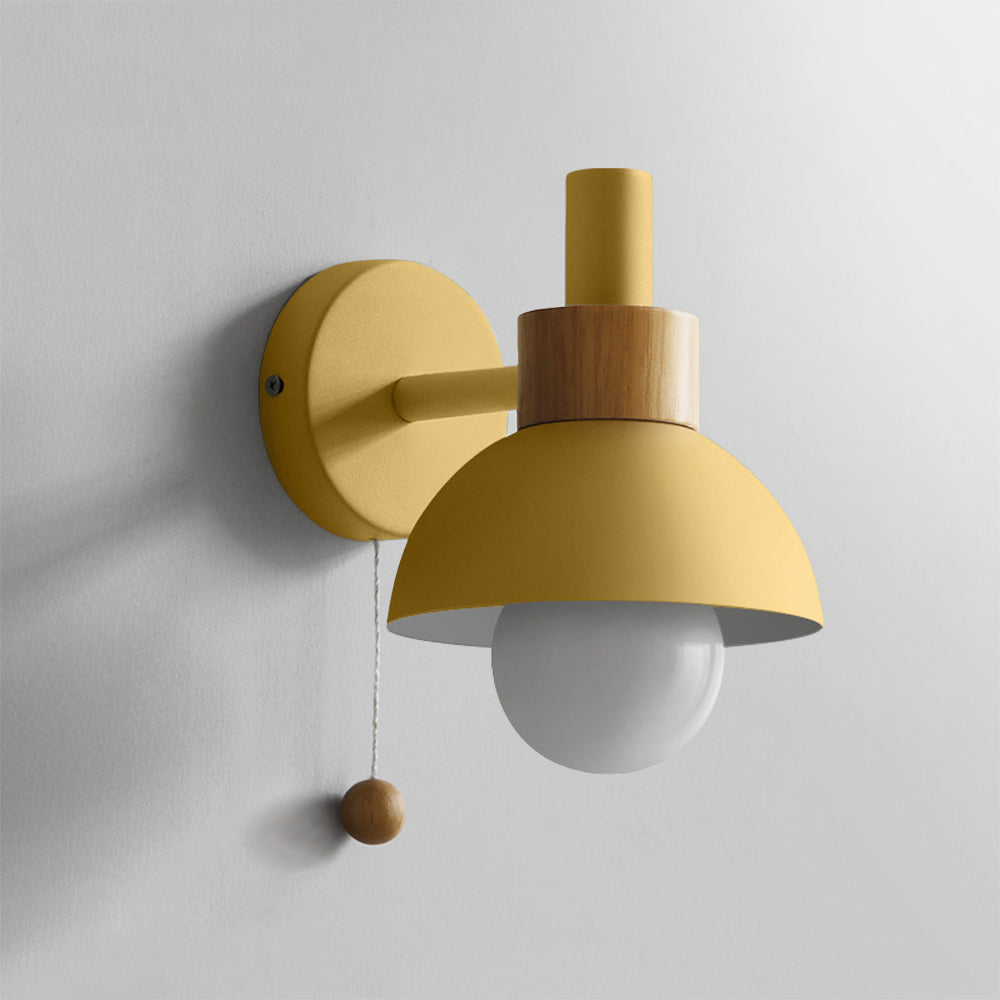 Morandi Moderno LED Aplique De Pared Interior Metal Vidrio Dormitorio