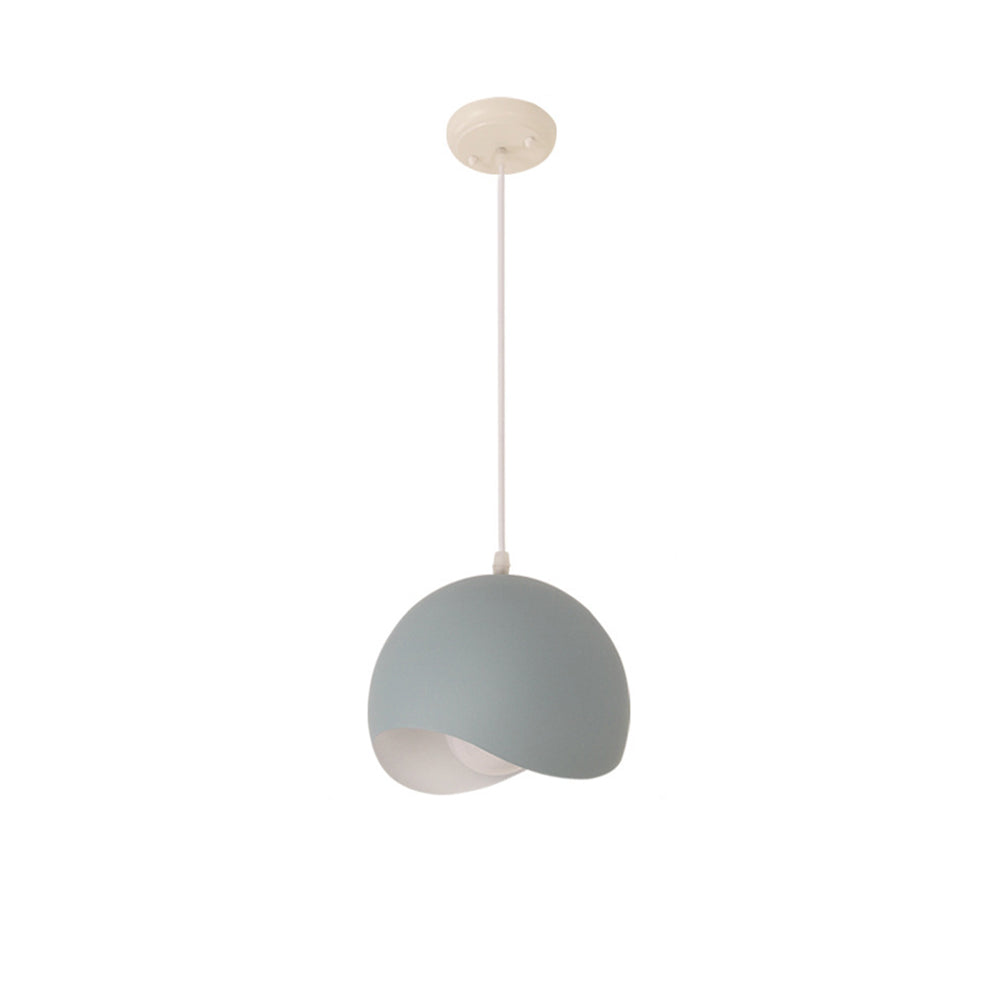 Leilani Creativo Globe Lámpara Colgante Blanco Metal Dormitorio/Salón