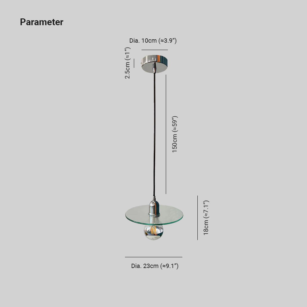 Hailie Moderno LED Esfera Lámpara colgante Vidrio Salón Cocina