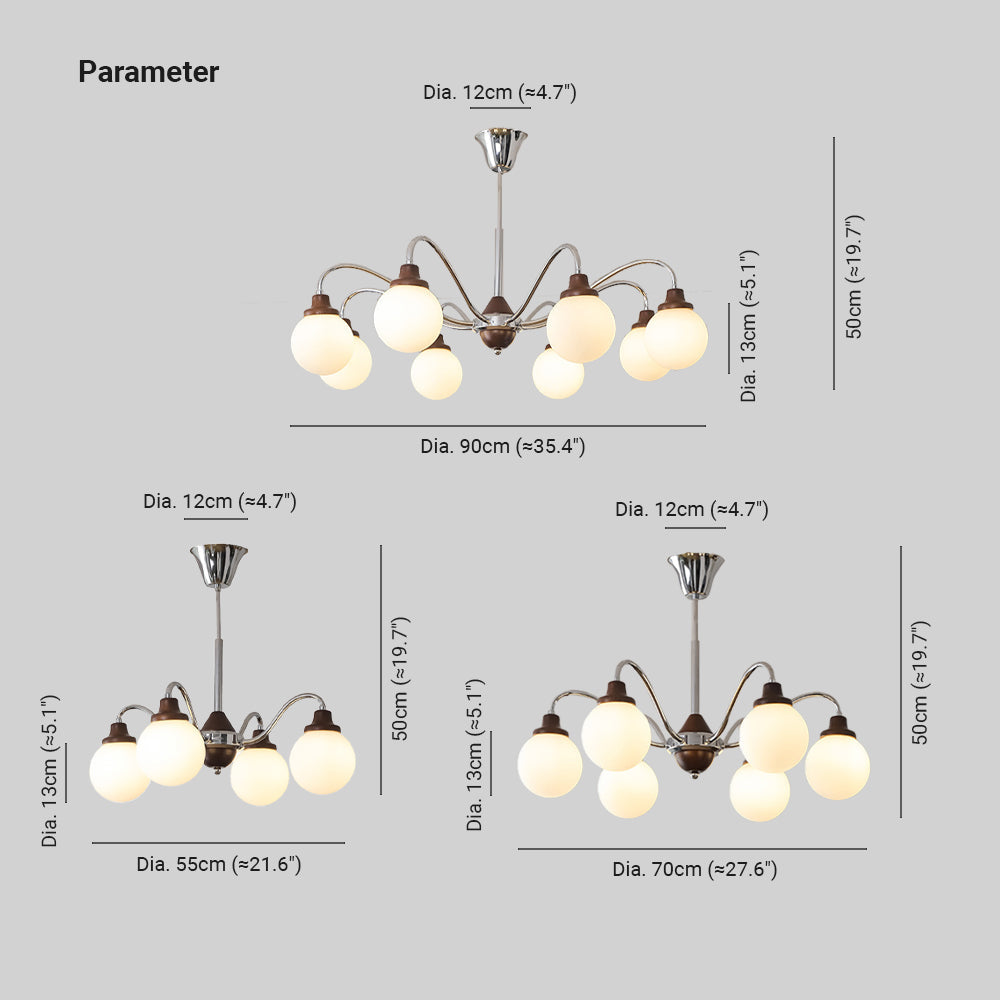 Valentina Magnífico LED Lámparas de araña Cromo Oro Salón/Dormitorio