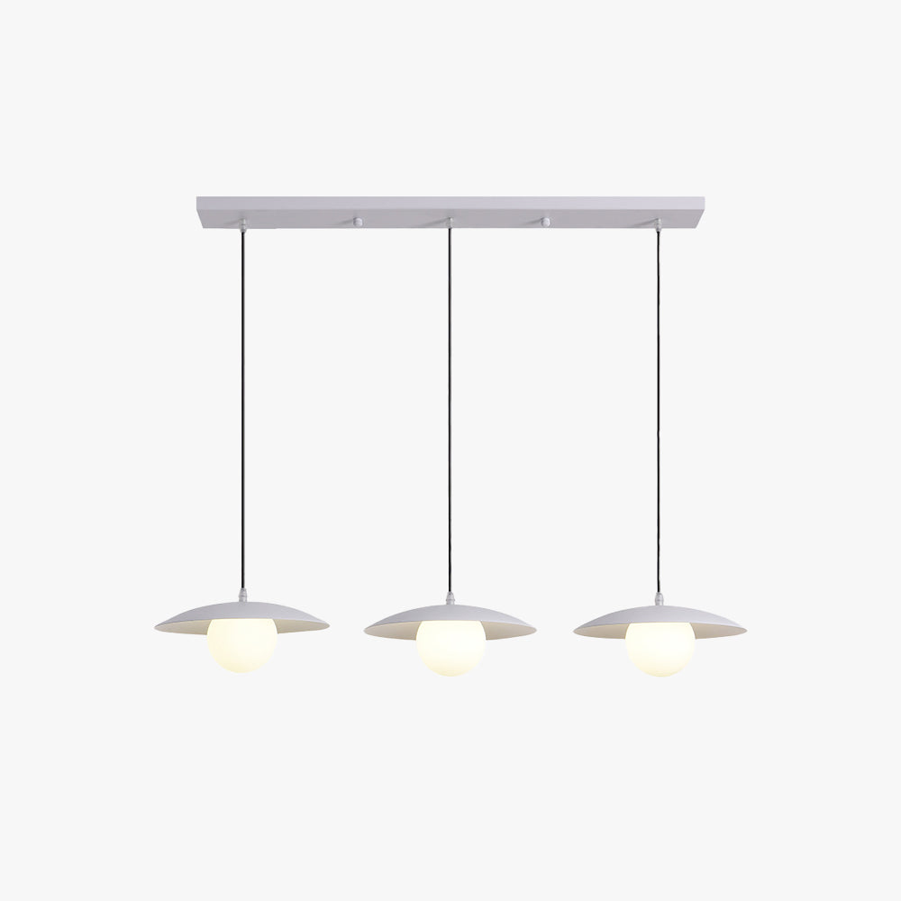 Morandi Moderno LED Lámpara colgante Metal Negro Comedor/Dormitorio