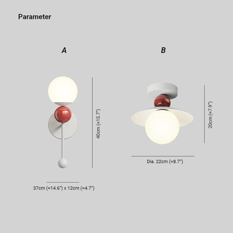 Hailie Moderno LED Lámpara de Pared Metal Dormitorio Pasillo Salón