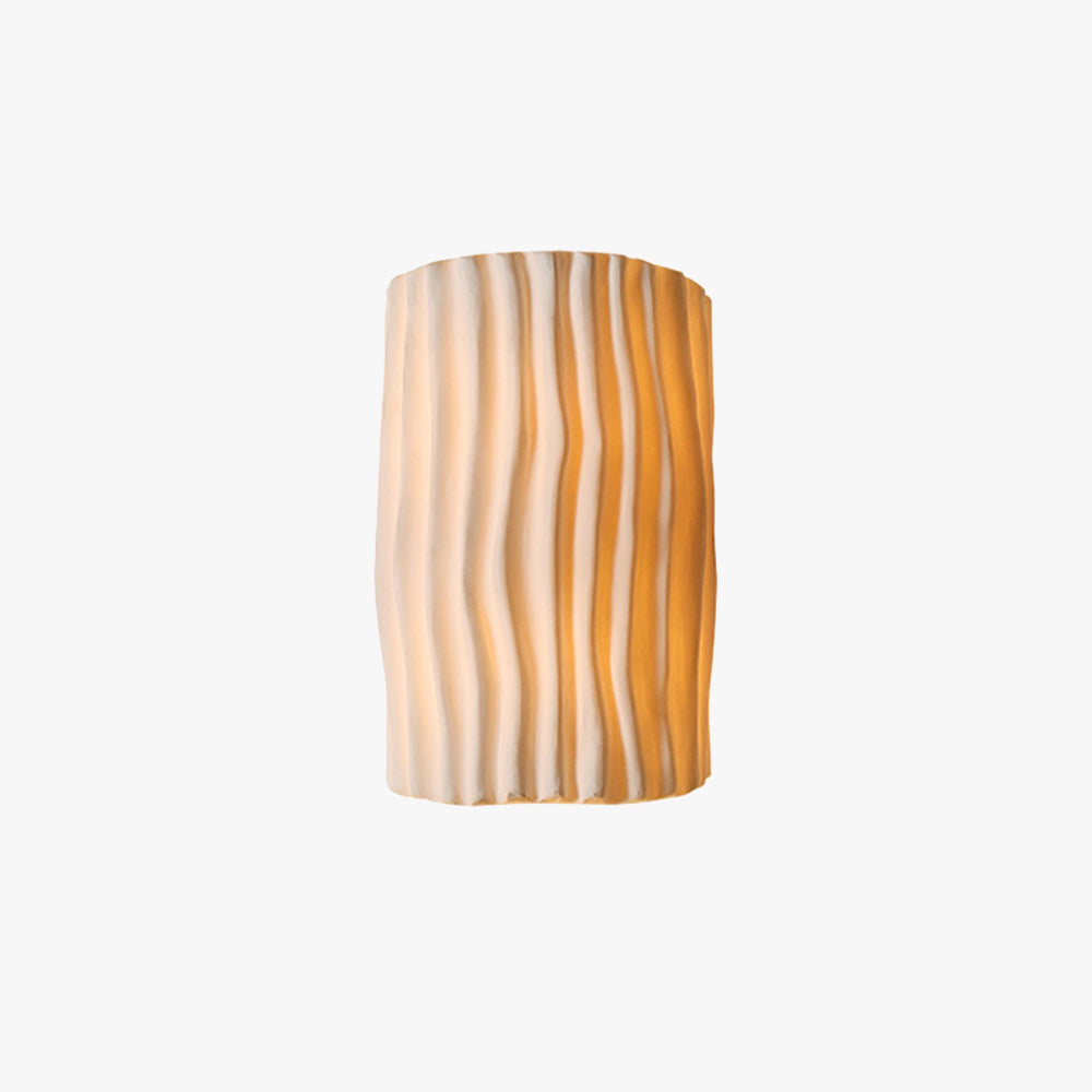 Morandi Onda Retro LED Aplique de Pared Resina Estudio