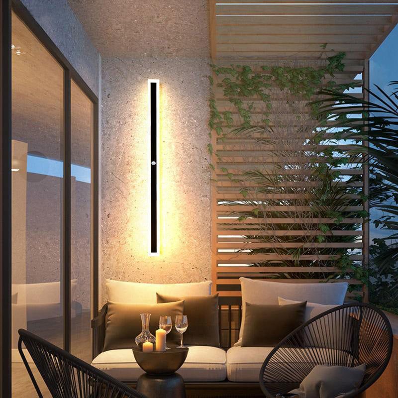 Edge Aplique LED Moderno Metal Pasillo