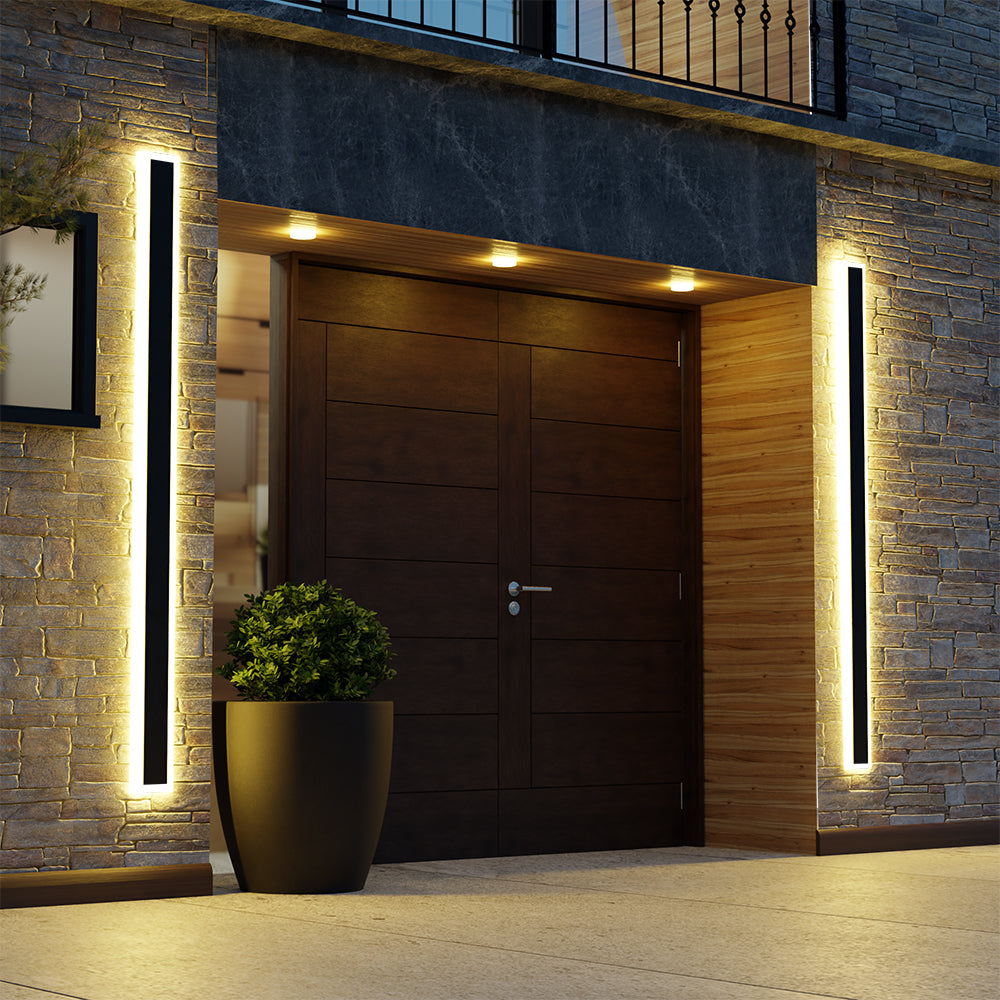 Edge Aplique LED Moderno Metal Pasillo