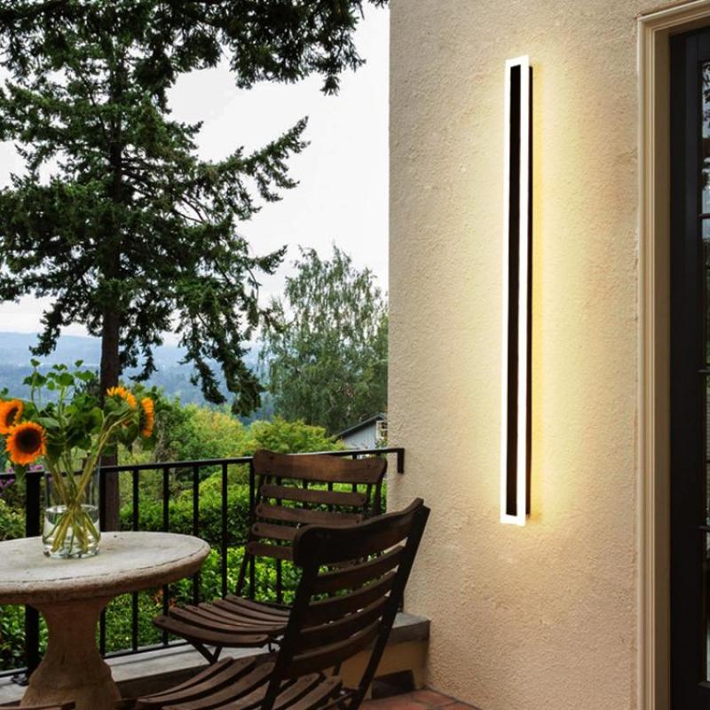 Edge Aplique LED Moderno Metal Pasillo