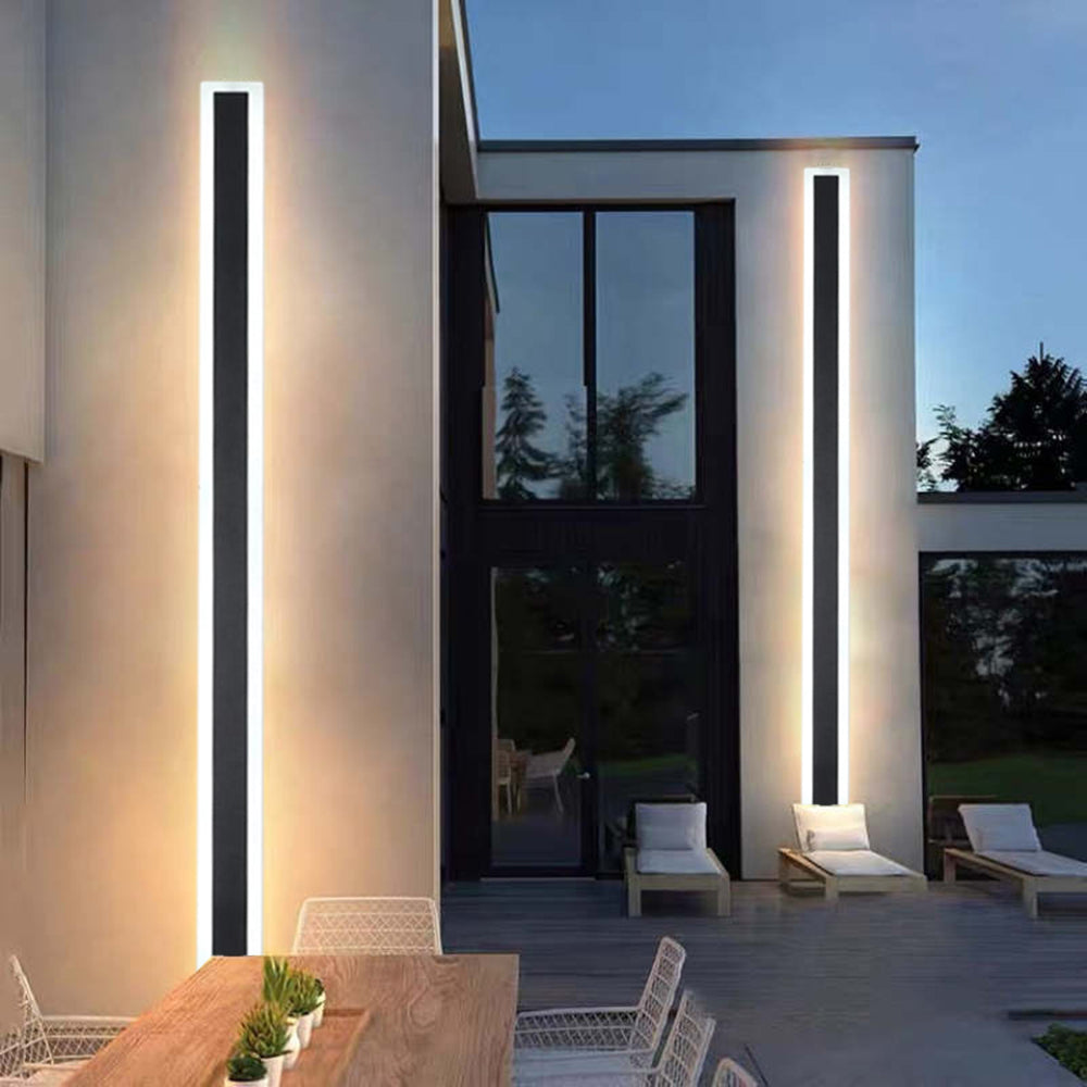 Edge Aplique LED Moderno Metal Pasillo