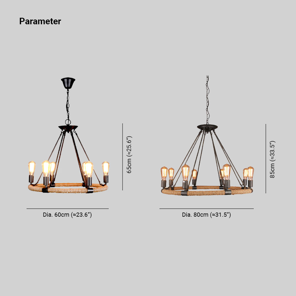 Epoch Especial LED Lámpara colgante Negro Metal Comedor/Salón/Bar