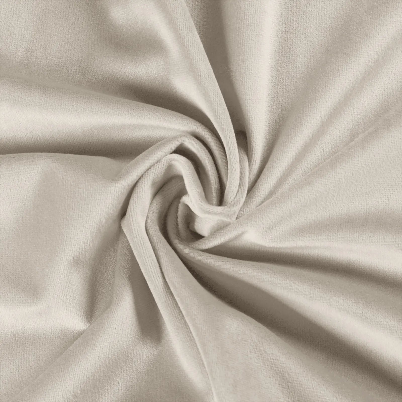 Velvet Minimalist Curtain Grommet Cloud