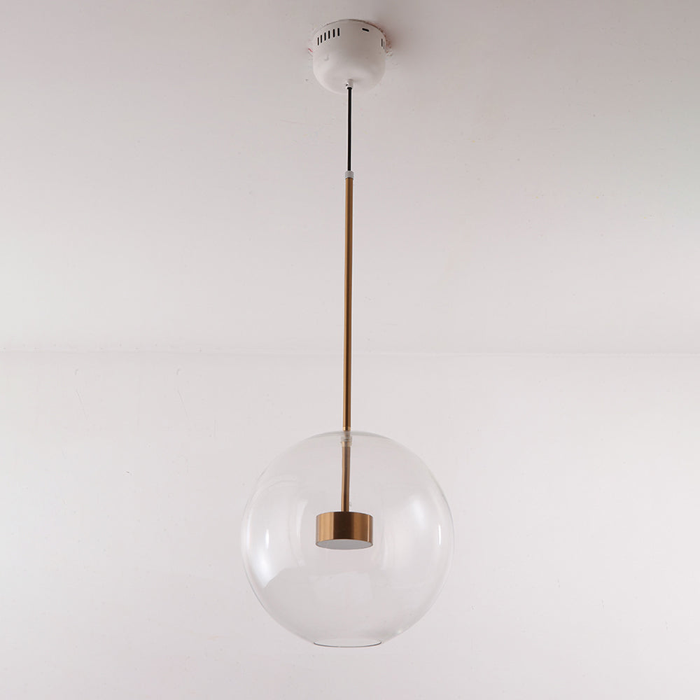 Hailie Moderna Diseño Lámpara Colgante de Burbujas Metal/Vidrio