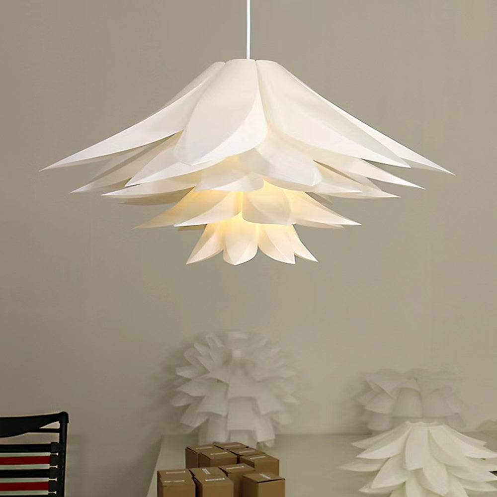 Bella Moderna Diseño Árbol Acrílico Lámpara Colgante, Blanca