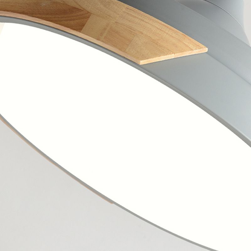 Morandi Ventilador de Techo con Luz sin aspas, 5 Colores, Motor dc, ∅90CM/100CM