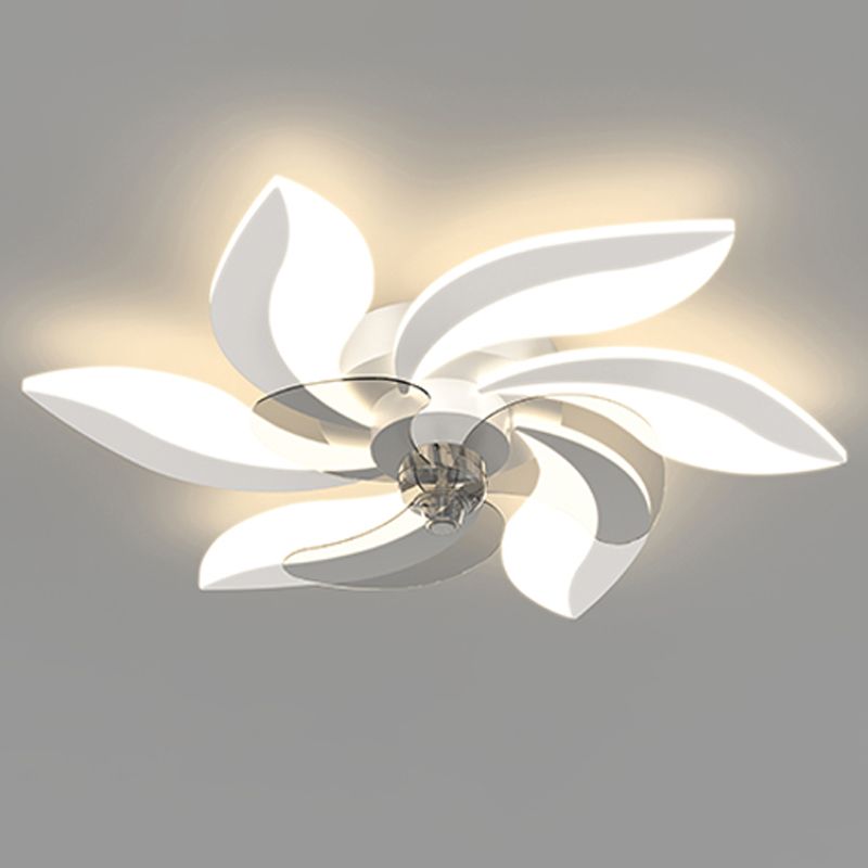 Hana Ventilador con Luz sin aspas, 3 Colores, Motor dc, ∅65CM/68CM/78CM