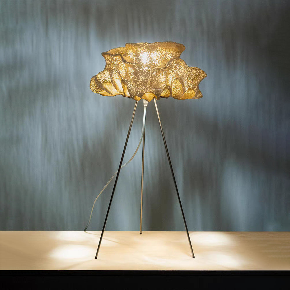 Renée Moderna Diseño Flor Metal Lámpara de Pie