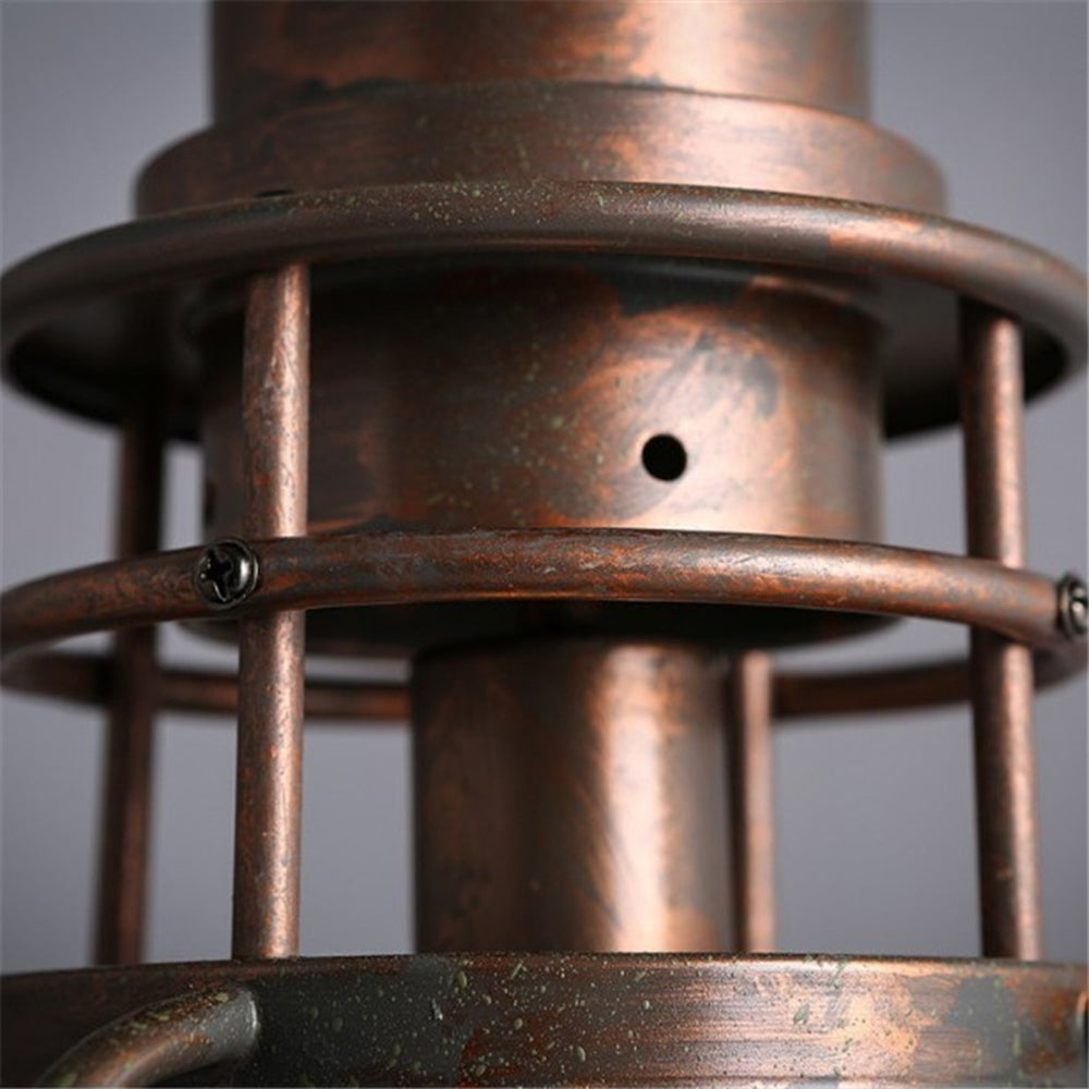 Alessio Vintage Industrial Diseño Metal Lámpara Colgante