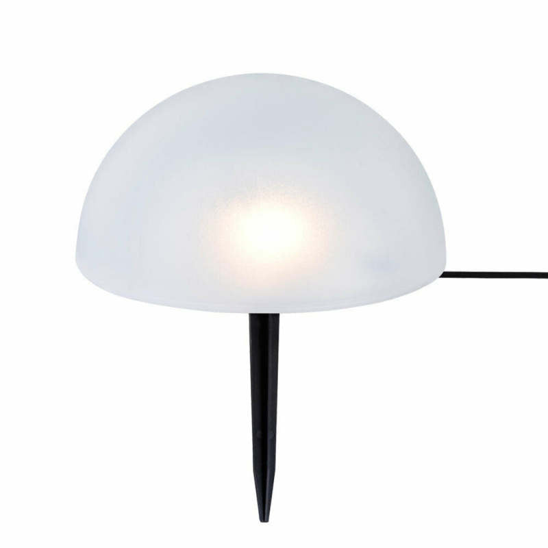 Moderna MInimalista Semicircular Acrílico LED Lámpara de Pie Exterior, Blanca