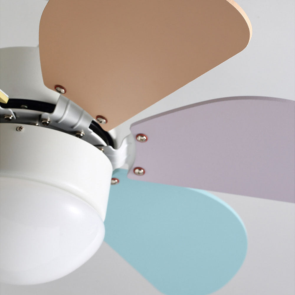 Morandi Ventilador de techo con Luz Lámpara infantil, Motor dc