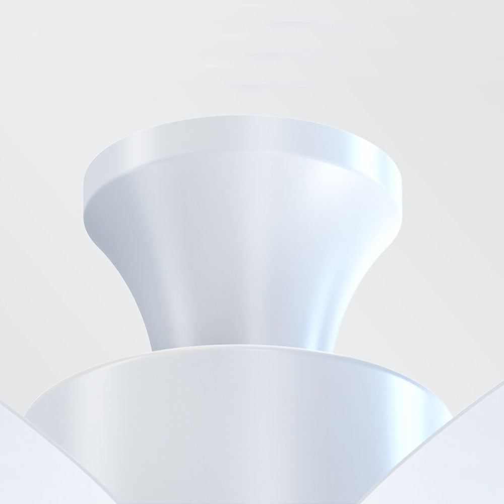 Haydn Ventilador de techo con Luz Básico 5 Palas, Metal & Plástico ABS, Motor dc, ∅132CM