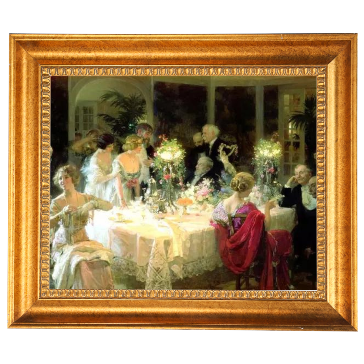 The End of Dinner - Decoración de Arte de Pared Vintage Sala de Estar