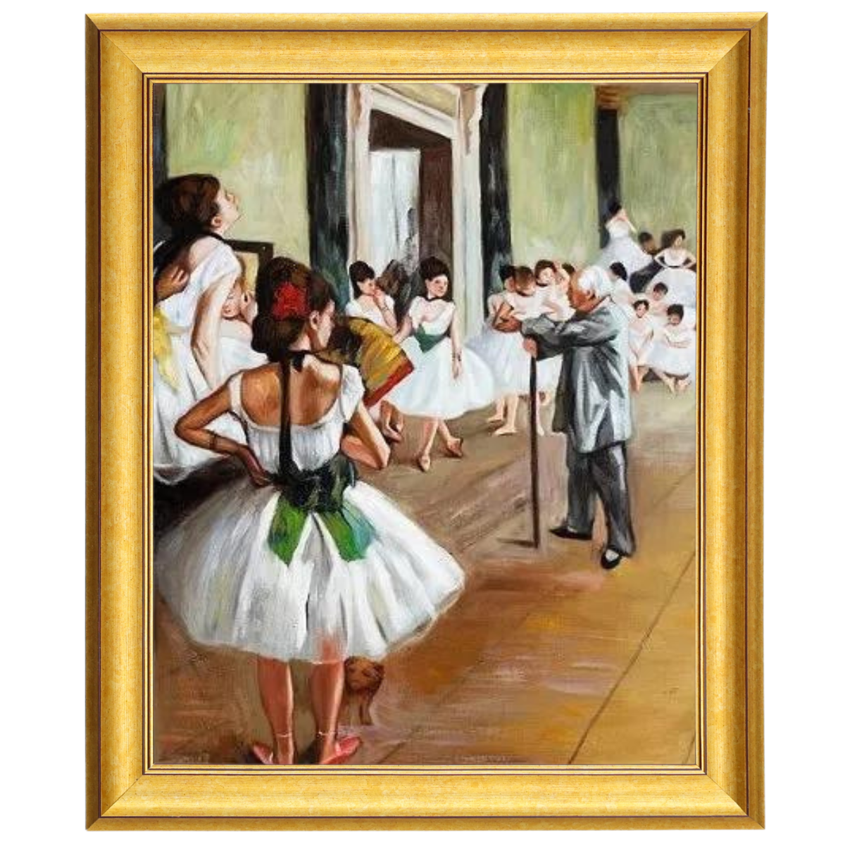 La Clase de Baile - Decoración de Arte de Pared Vintage Sala de Estar