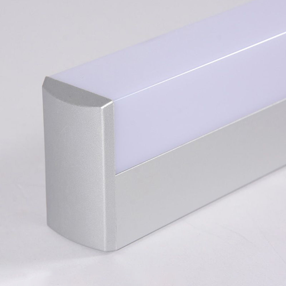 Leigh Minimalista Lineal Metal/Acrílico LED Aplique de Pared Blanco