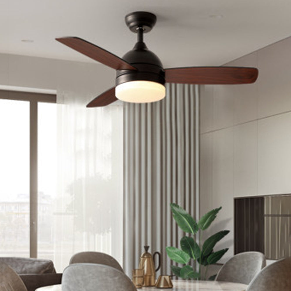 Haydn Ventilador con Luz, 3 Palas, Metal & Madera, 2 Colores , Motor dc, ∅107CM