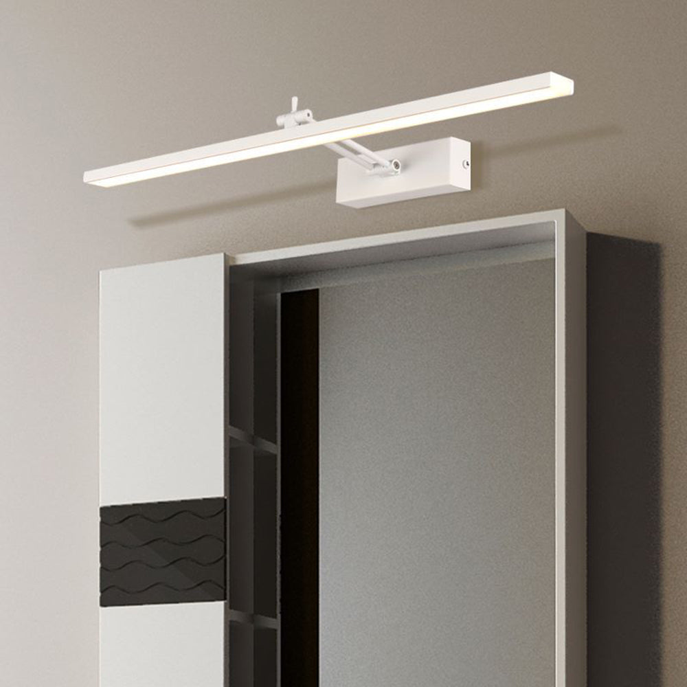 Edge Minimalista Lineal Metal/Acrílico LED Aplique de Pared Interior Blanco/Negro