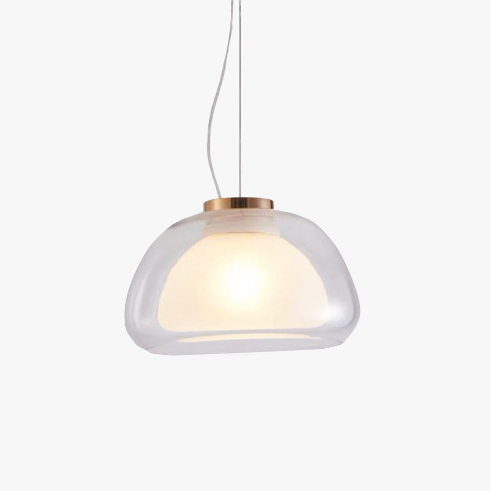 Byers Moderna Diseño Nórdica Lámpara Colgante, Metal/Vidrio