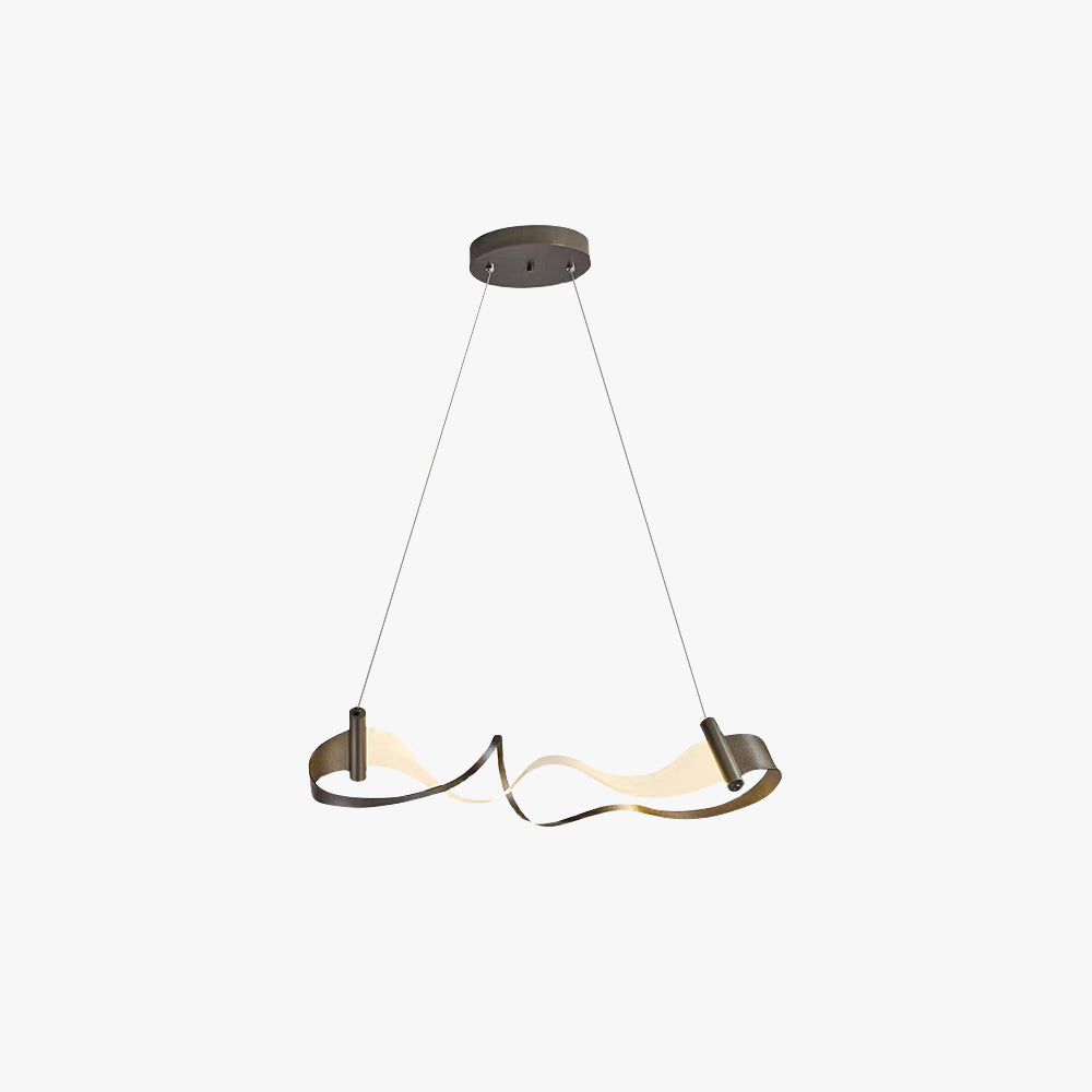 Louise Moderna Diseño Lineal Lámpara Colgante, Ora