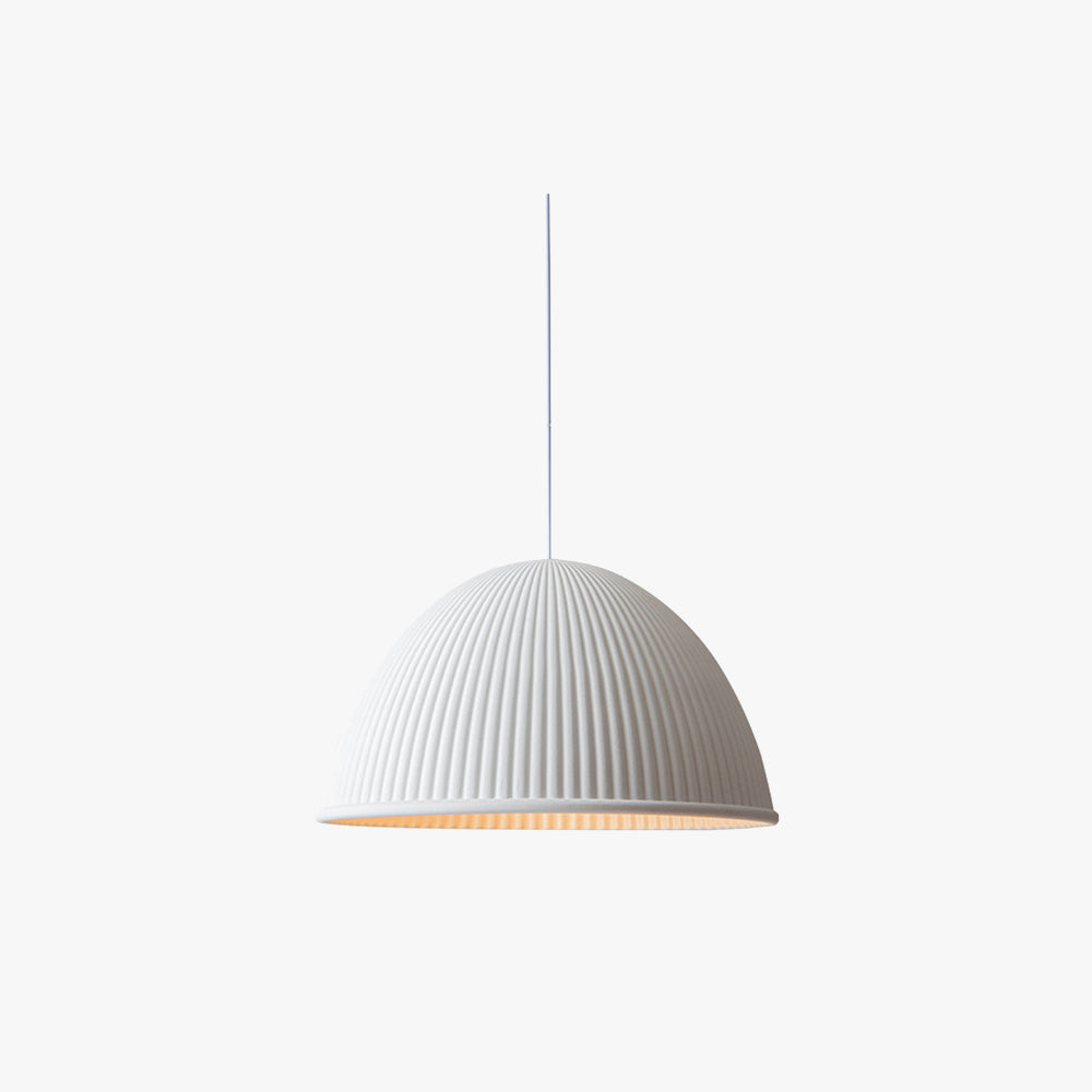 Morandi Nórdica Domo Resina LED Lámpara Colgante, Blanca/Negra/Gris