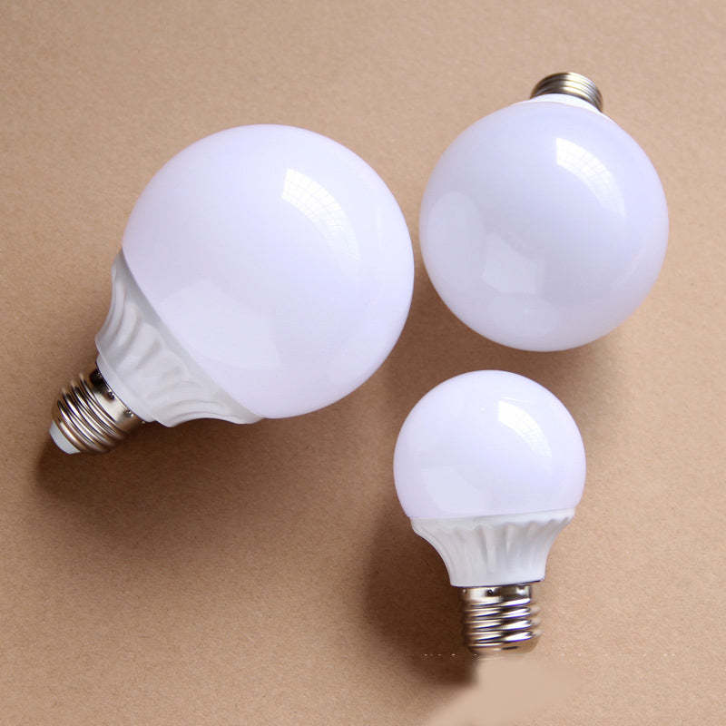 Blanco Burbuja de Bola LED Luz E27 Boca de Tornillo