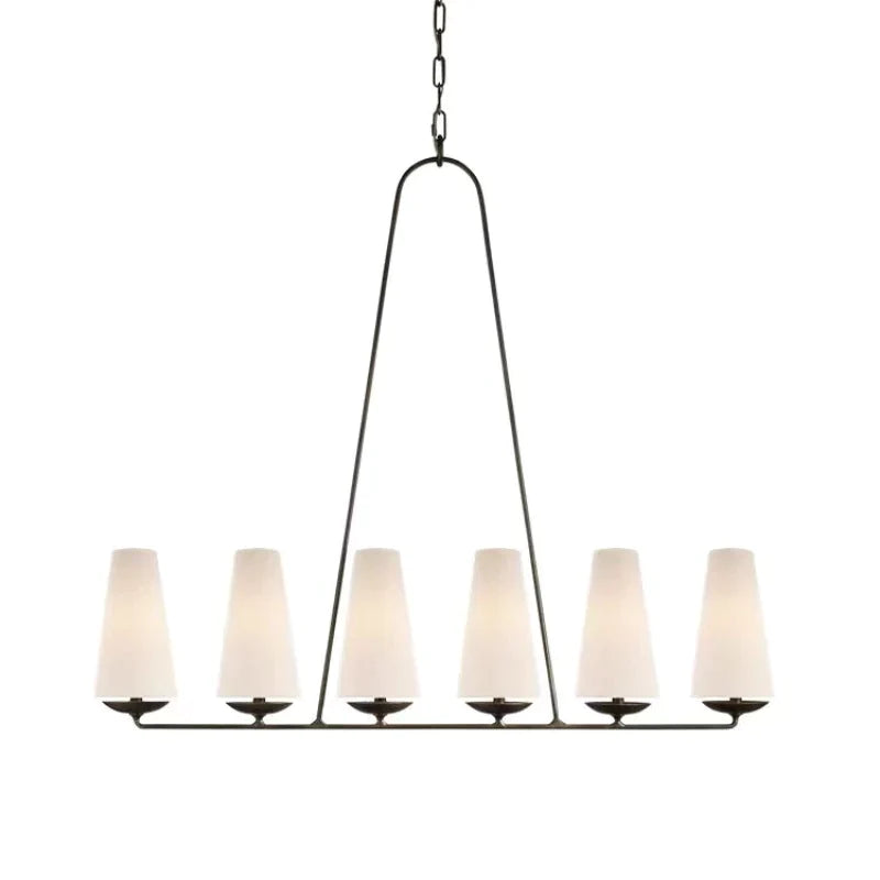 Alessio Diseño Metal LED Lámpara Colgante Blanca Negra Dormitorio Cocina