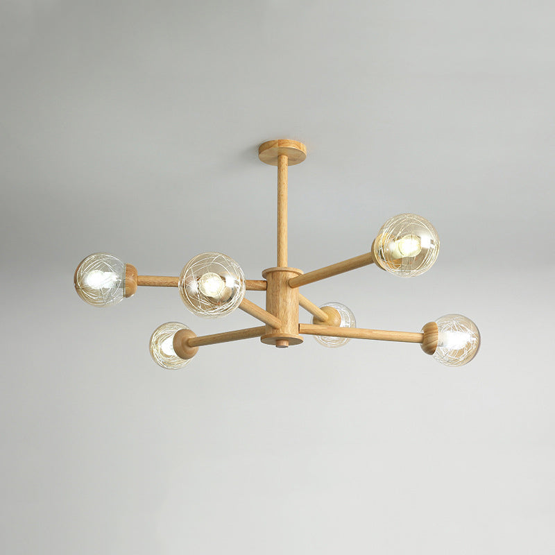 Ozawa Diseño Geométrica Lámpara de Techo&Candelabro Burbuja Clara