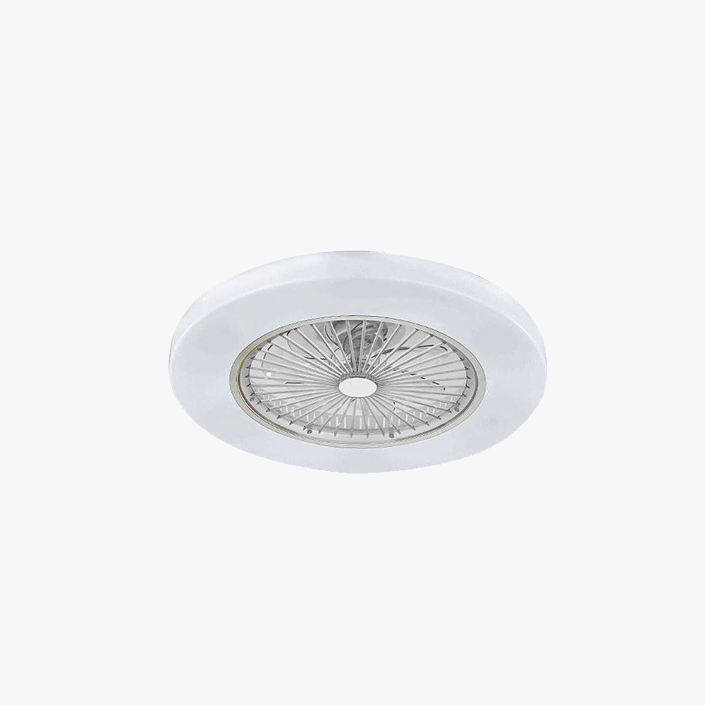 Morandi Ventilador con Luz sin aspas, 5 Colores, Motor dc, ∅58CM