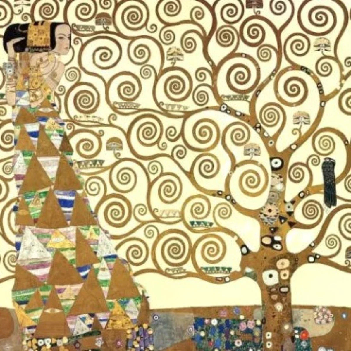 El Árbol de la Vida - Arte Abstracto Pared Imprime Decoración Pasillos