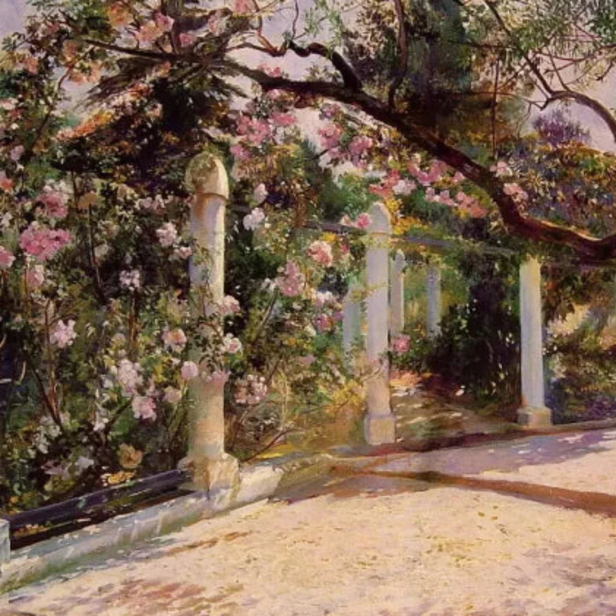Almond Trees, Algiers-Decoración de Arte de Pared Vintage Sala de Estar