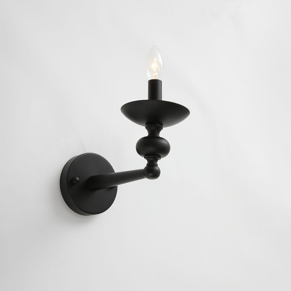 Alessio Diseño Circulo Metal/Vidrio Lámpara colgante,Negra