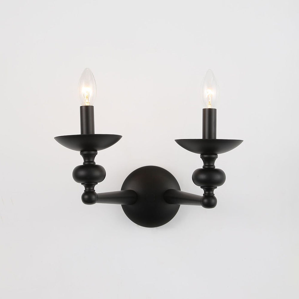 Alessio Diseño Circulo Metal/Vidrio Lámpara colgante,Negra