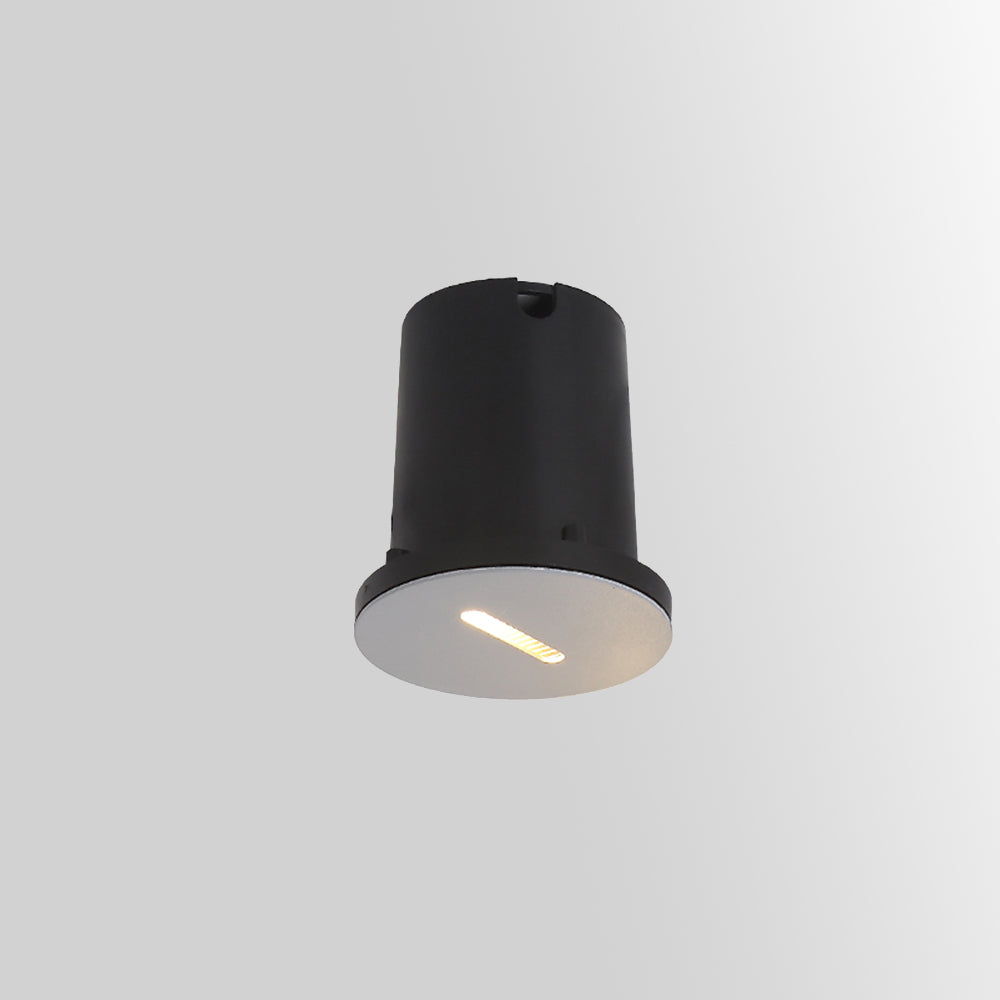 Orr Moderna Cuadrada/Redonda Metal/Acrílico Lámpara Exterior, Negro