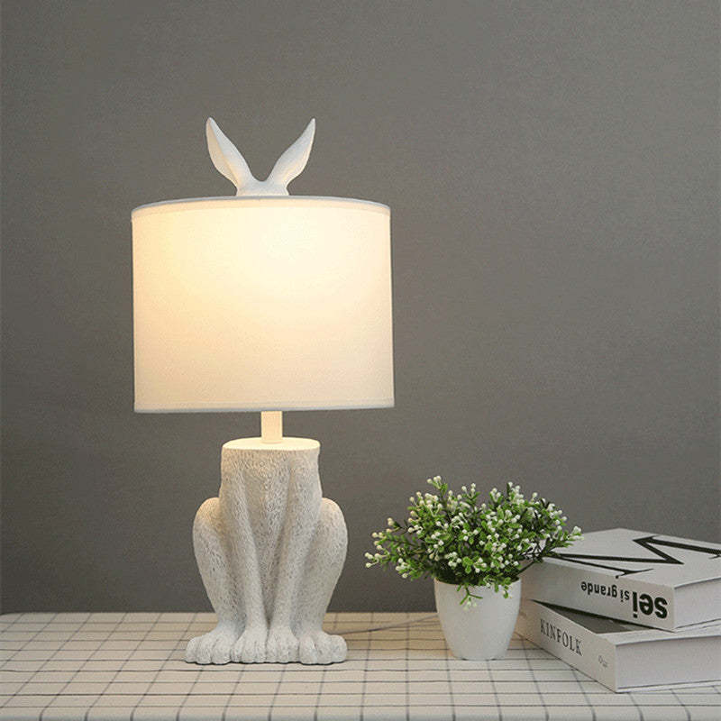 Alice Moderna Diseño Lámpara de Mesa, Negra/Blanca/Dorada