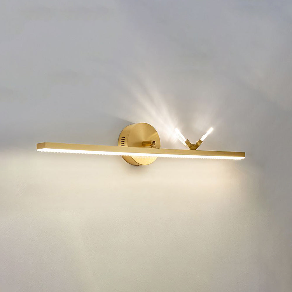Kady Moderno Metal Mariposa LED Aplique de Pared Dorado